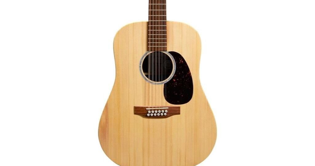 acoustic guitar with 12 strings