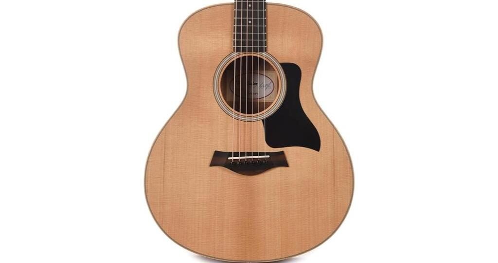 compact high quality acoustic guitar