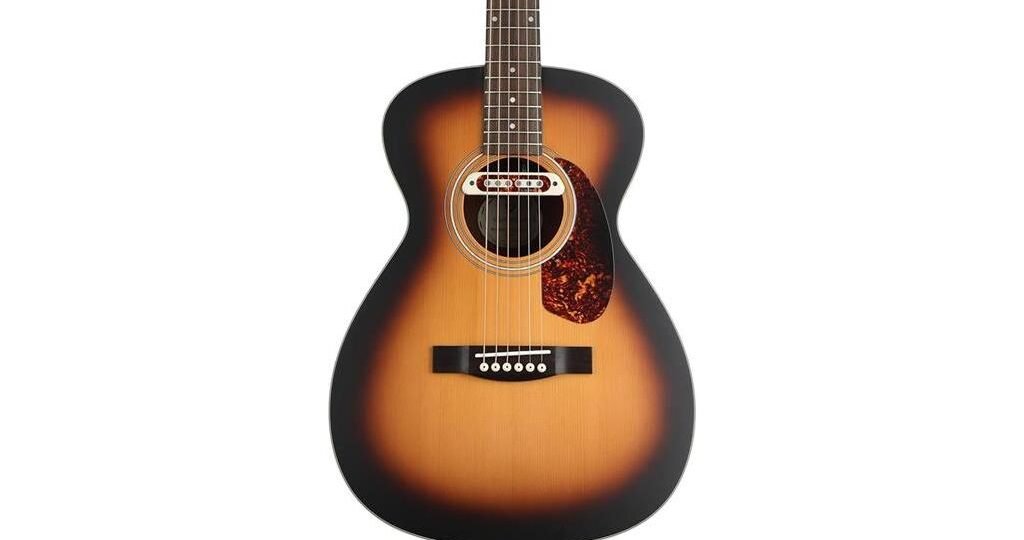 acoustic guitar with elegance