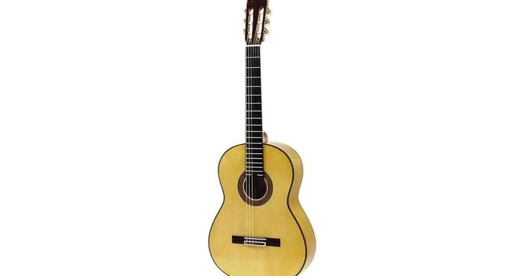 classical guitar with spruce top