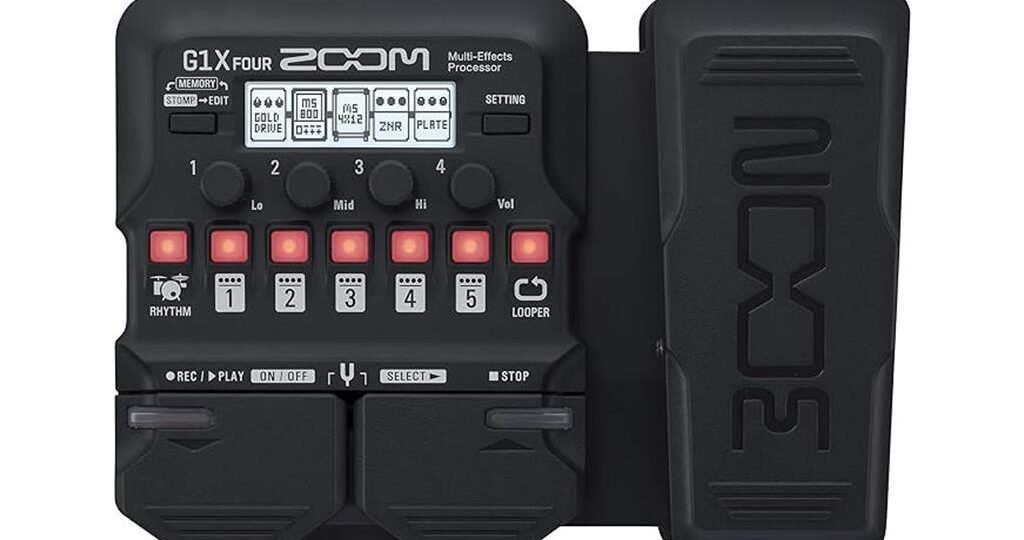 Zoom G1X FOUR Review: Guitar Multi-Effects Processor - 98 Reviews