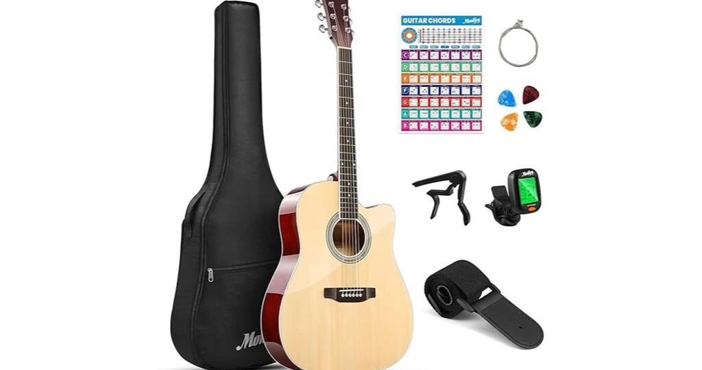 beginner friendly acoustic guitar option